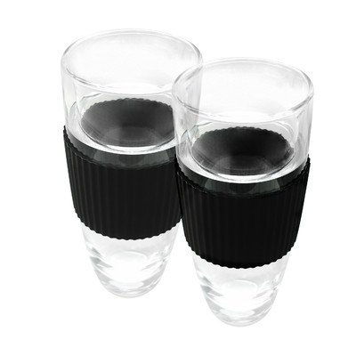 Vinotemp VNTEP-FRZGLS01 Epicureanist Glass Chilling Tumblers (Set of 2)