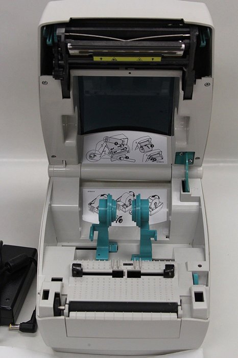 Zebra TLP2844 -Z Barcode Label Thermal Printer RJ45 Network & USB Port ...