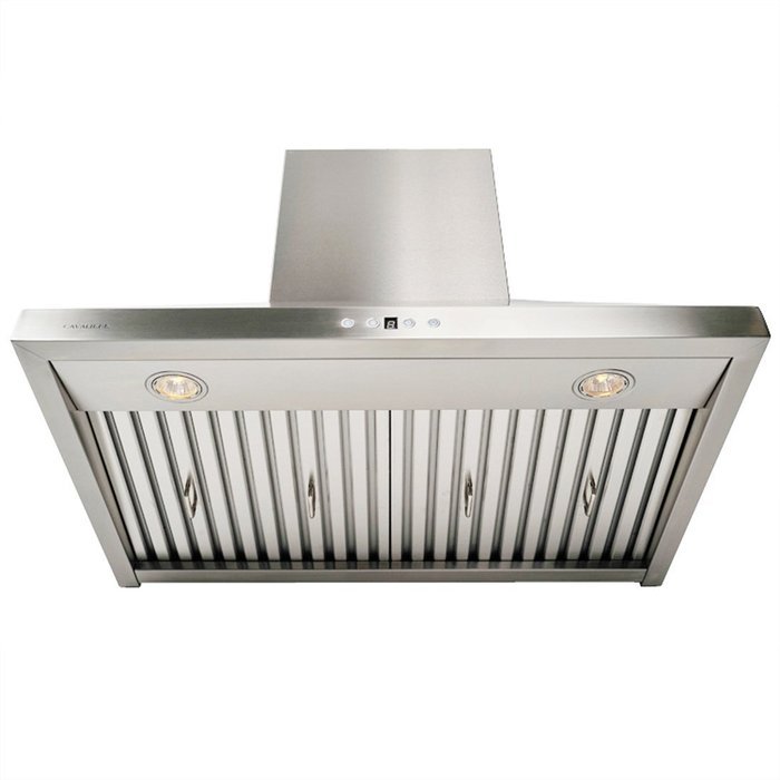 CAVALIERE 42" Wall Mounted Stainless Steel Kitchen Range Hood 860 CFM AP238-PSF-42 N3