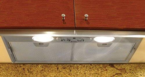 Faber INSM24GR 24" 250 CFM Inca Smart Insert Range Hood, Gray N2