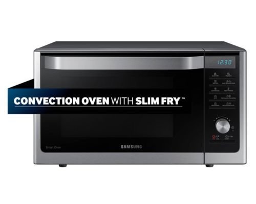 Samsung MC11H6033CT Countertop Convection Microwave with 1.1 cu. ft. Capacity, SLIM FRY Technology, Grilling Element... N5