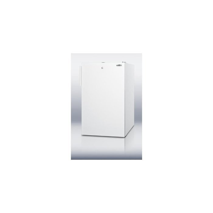 Summit FF511LBI7ADA: Commercially listed ADA Compliant 20" wide built-in undercounter all-refrigerator, auto defrost... N4