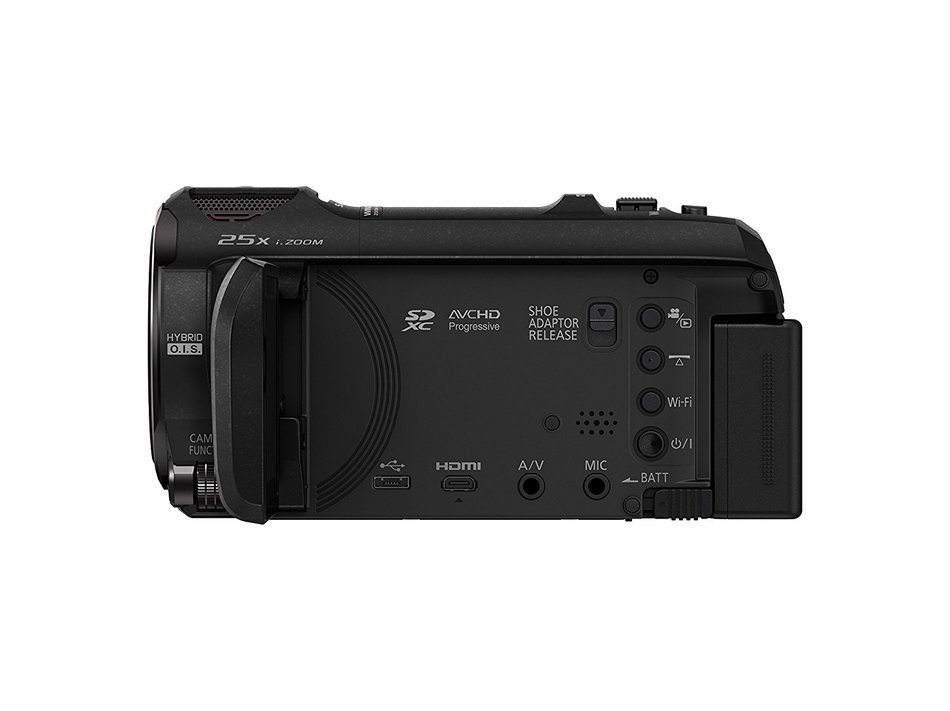 Panasonic HC-VX870K 4K Ultra HD Camcorder, Twin Video (PIP) WiFi from Smartphone Capture Feature (Black) N2