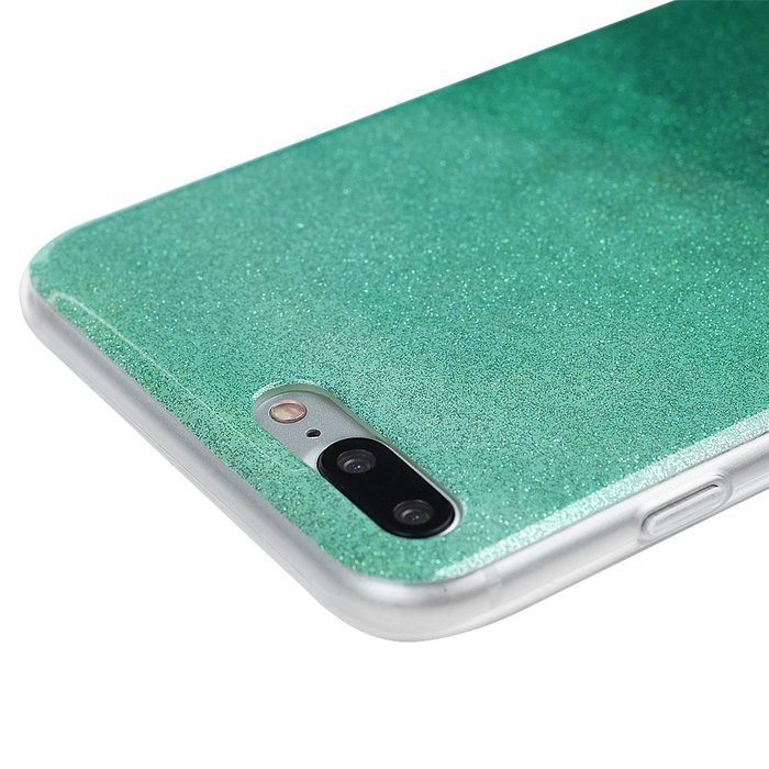 iPhone 7 Plus Case (5.5 inch) - Shockproof Flexible Soft TPU Rubber Skin Gel Bumper Protective Case Shiny Glitter... N63