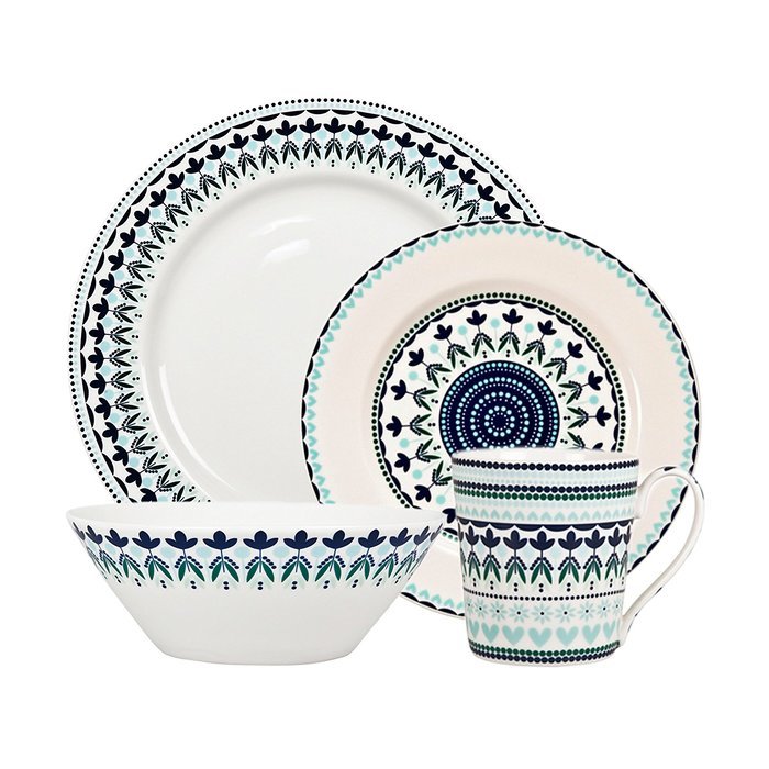 Denby Tangier 3 PC Cake Tin Set, , Multicolor N7