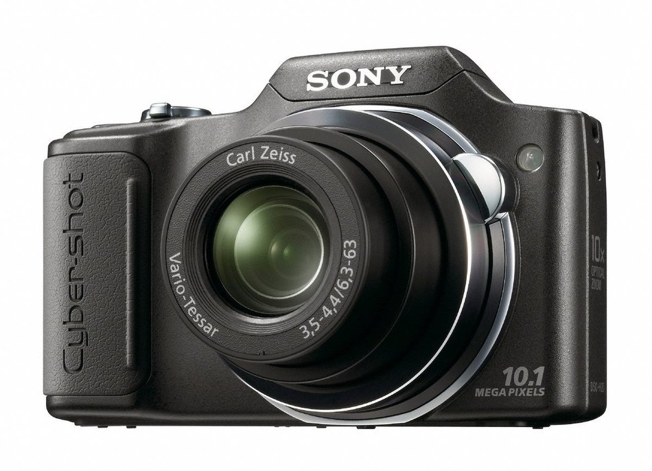 Sony Cyber-shot DSC-H20/B 10.1 MP Digital Camera with 10x Optical Zoom and Super Steady Shot Image Stabilization N2