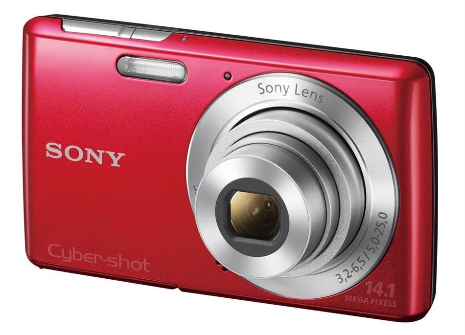 Sony Cyber-shot DSC-W620 14.1 MP Digital Camera with 5x Optical Zoom and 2.7-Inch LCD (Red) (2012 Model) N2
