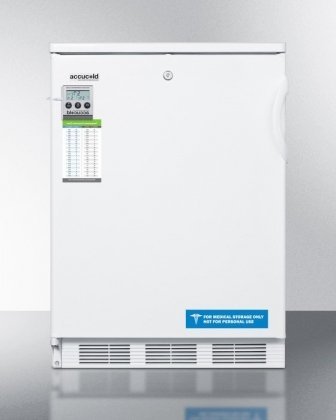 Summit MED Series FF7LBIMEDLHD 24" 5.5 cu.ft. Capacity Medical Compact Refrigerator Refrigerator Automatic Defrost...