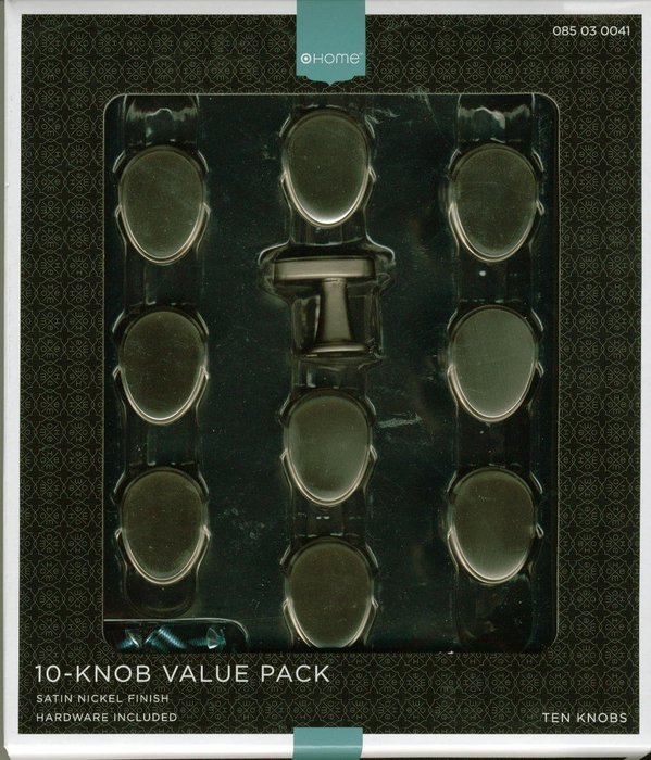 Target Home 10-Pack Serenity Kitchen Cabinet Knob - Oil-Rubbed Bronze Finish