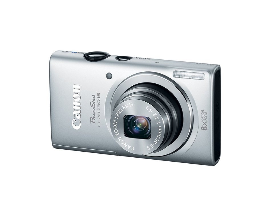 Canon PowerShot ELPH 130 IS 16.0 MP Digital Camera with 8x Optical Zoom 28mm Wide-Angle Lens and 720p HD Video... N10