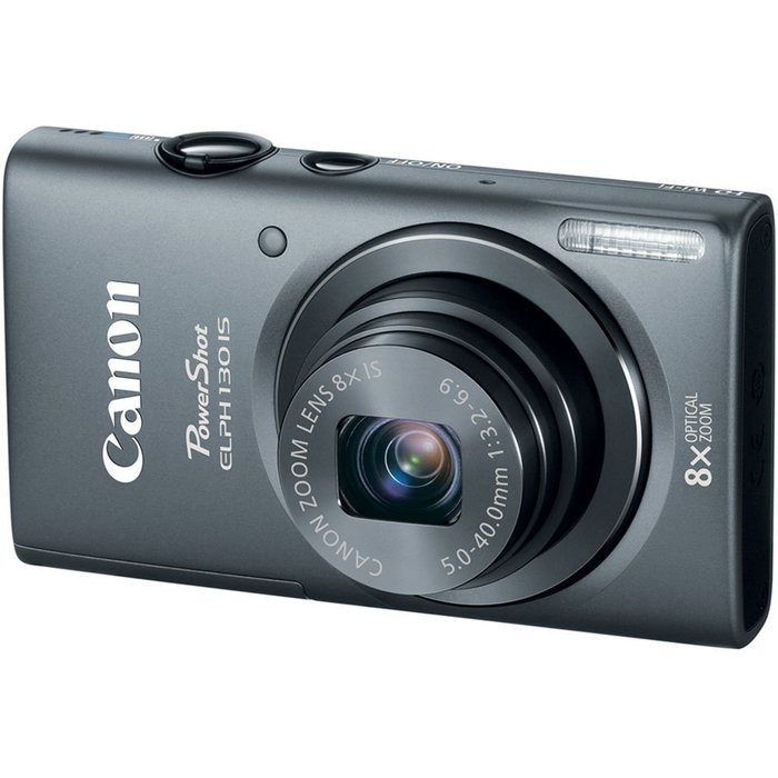 Canon PowerShot ELPH 130 IS 16.0 MP Digital Camera with 8x Optical Zoom 28mm Wide-Angle Lens and 720p HD Video... N13