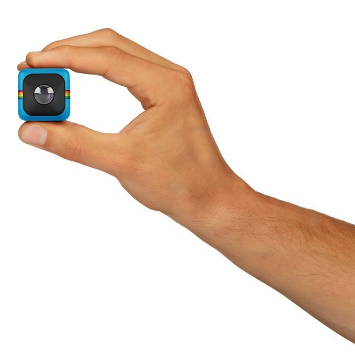 Polaroid Cube+ 1440p Mini Lifestyle Action Camera with Wi-Fi & Image Stabilization (Blue) N2
