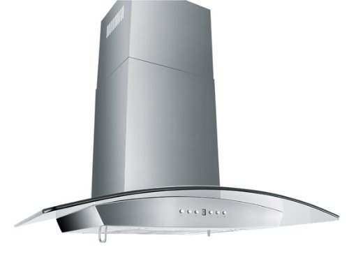 Z Line KZ-36 Stainless Steel and Glass Range Hood, 36-Inch N4
