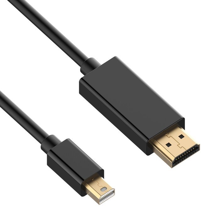 Mini DP to HDMI, Rankie 6FT Gold Plated Mini DisplayPort (Thunderbolt ...