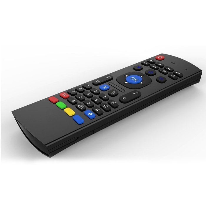 Aerb 2.4G Mini Wireless Keyboard Mouse Multifunctional W Infrared Remote Learning, 3-Gyro and 3-Gsensor, Air Control... N5