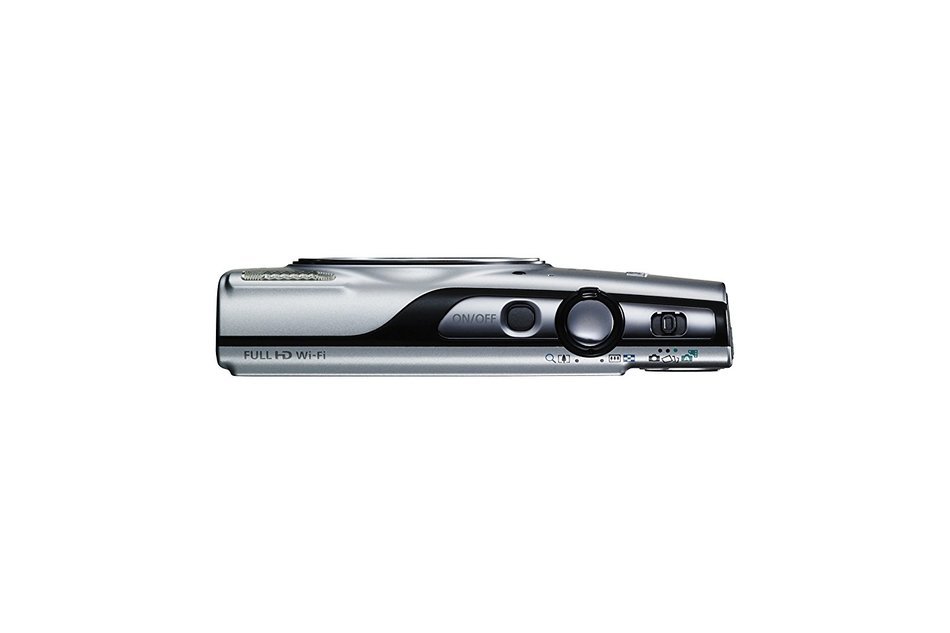 Canon PowerShot ELPH 350 HS - Wi-Fi Enabled (Silver) N2