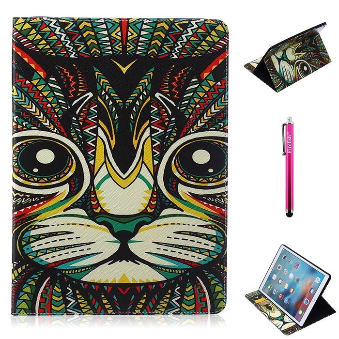 iPad Pro Case, Firefish Kickstand Feature Case Premium PU Leather Wallet [Card Slots] Scratch-Resistance Specially... N110