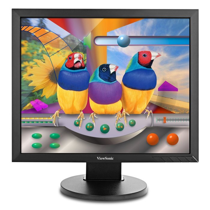 ViewSonic 19-inch LED Monitor, 1280 x 1024p Resolution, Ergonomic Stand, SuperClear IPS, 5... N3