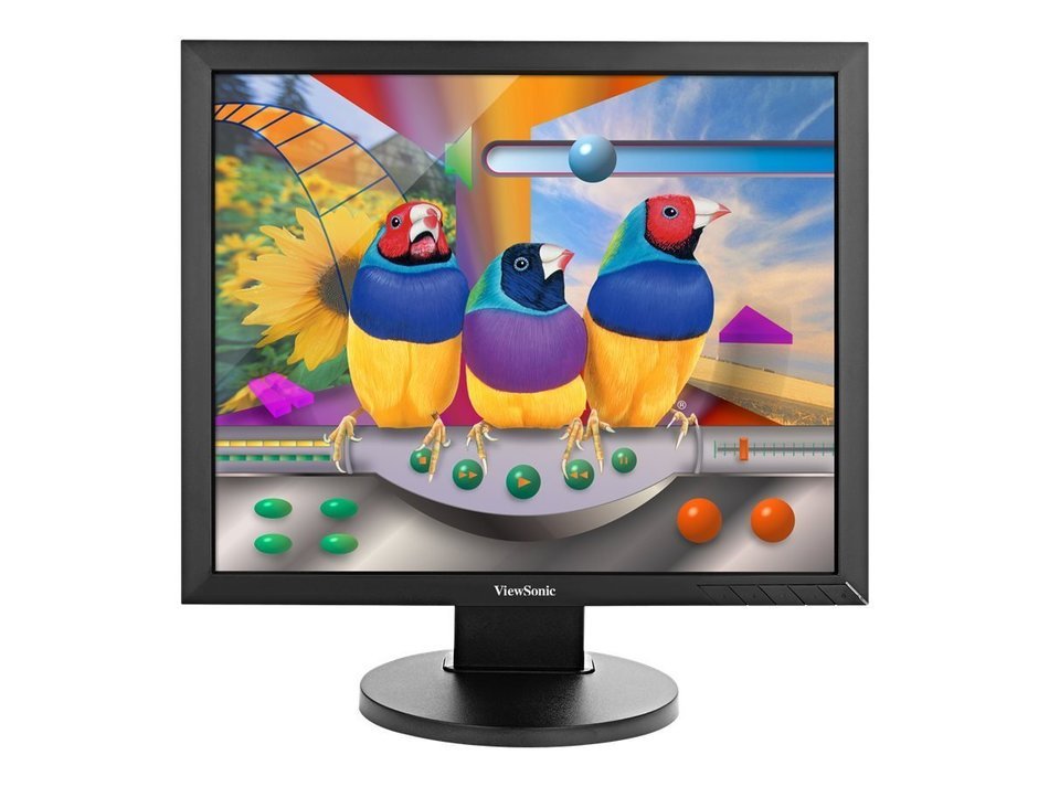 ViewSonic 19-inch LED Monitor, 1280 x 1024p Resolution, Ergonomic Stand, SuperClear IPS, 5... N4