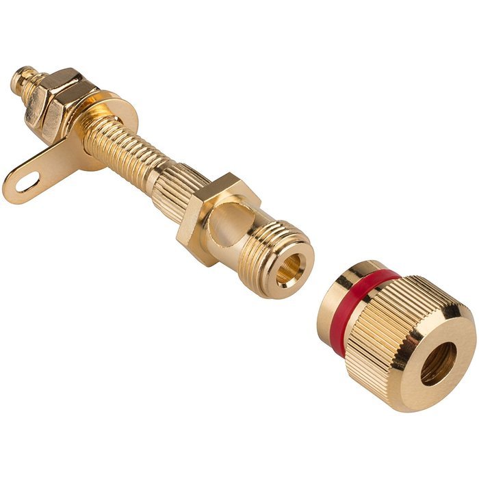 Dayton Audio BPA-38G HD Binding Post Pair Gold (1)