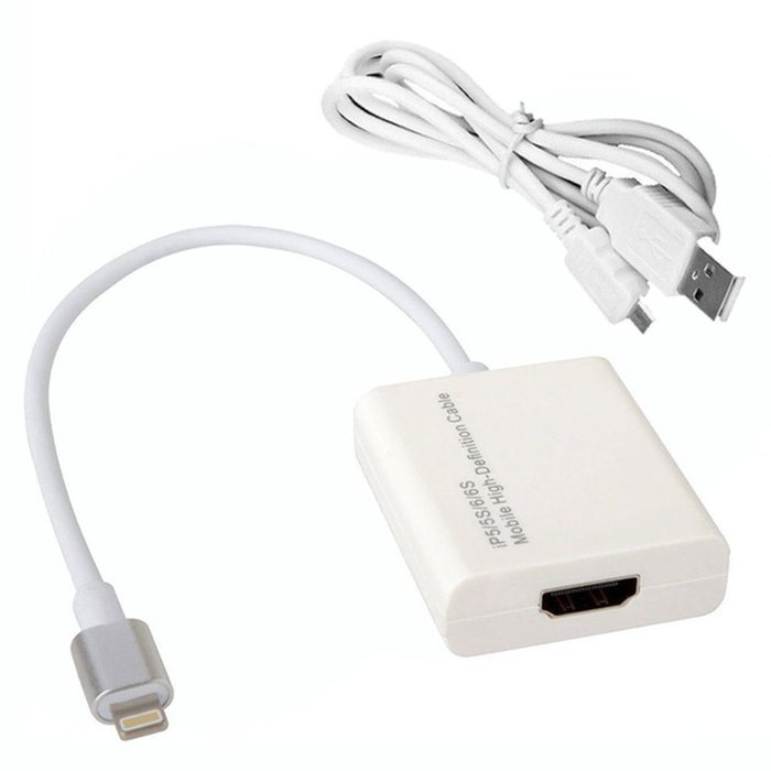 BAIVON 8-pin Lightning To HDMI Adapter,High Definition 1080P Audio Video Converter Cable,Compatible with iPhone7...