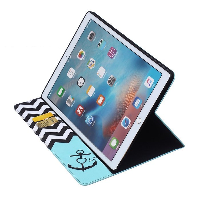 iPad Pro Case, Firefish Kickstand Feature Case Premium PU Leather Wallet [Card Slots] Scratch-Resistance Specially... N119