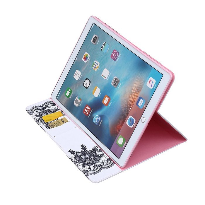 iPad Pro Case, Firefish Kickstand Feature Case Premium PU Leather Wallet [Card Slots] Scratch-Resistance Specially... N121