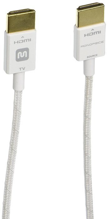 Monoprice 3ft 18Gbps Ultra Slim Series High Performance HDMI&reg; Cable w/ RedMere&reg; Technology - Blue N7