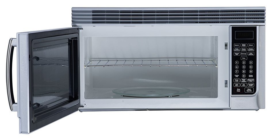 RCA 1.6 Cubic Foot Over The Range Microwave, Stainless Steel N2