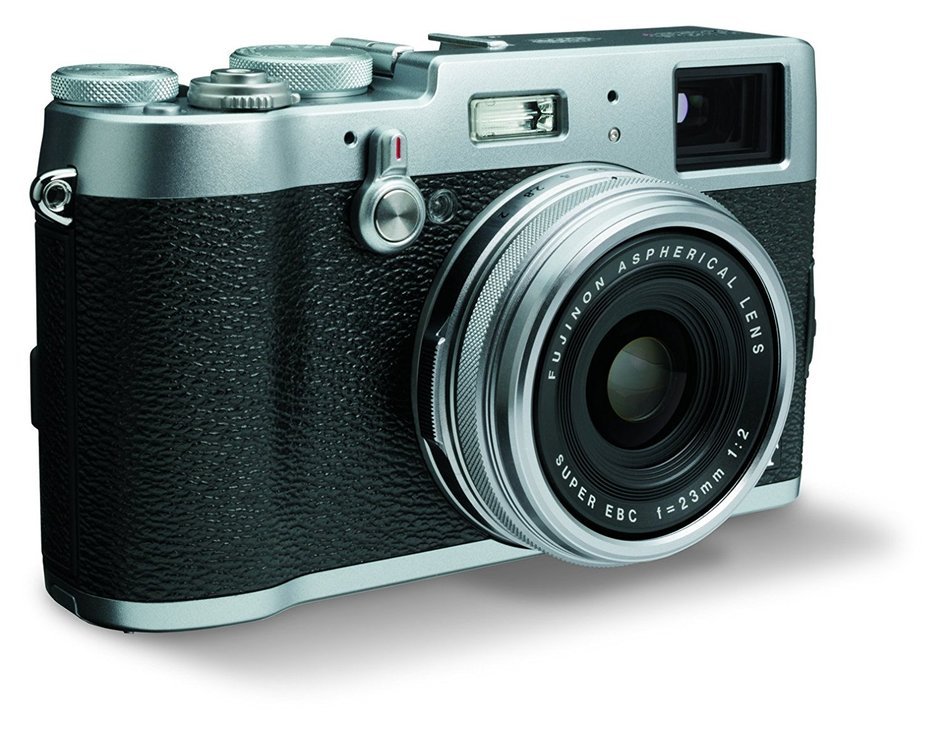 FUJIFILM premium compact digital camera X100T Silver FX-X100T S [International Version, No Warranty]