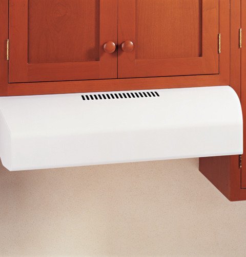 GE JV565HWW Profile 36" White Under Cabinet Range Hood