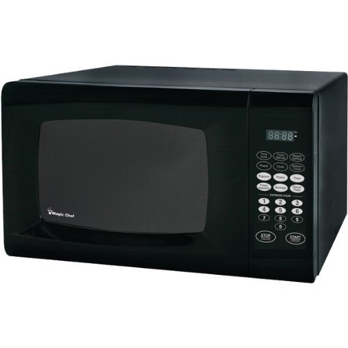 New MAGIC CHEF MCM990B .9 Cubic-ft, 900-Watt Microwave with Digital Touch (Black)