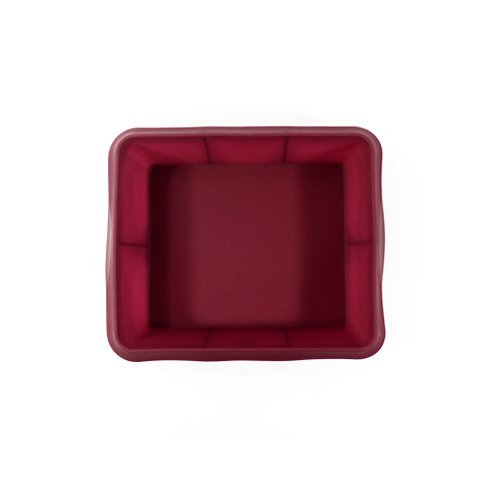 2 Silicone Square Lasagne Cake Pan - Color Red or Red Wine + Free Tupperware Bell Tumbler 2pcs N5