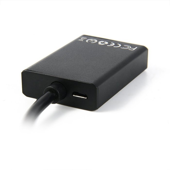 Leedemore Mini Display Port Adapter 3 in 1 Thunderbolt Mini DisplayPort to HDMI/DVI/VGA Adapter M/F Converter... N5