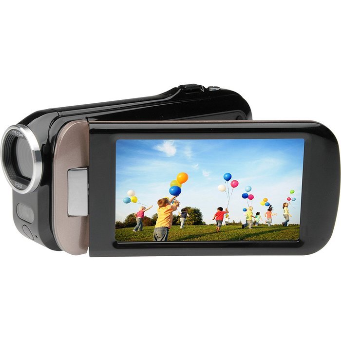 Bell & Howell Slice2 Digital Camcorder - 3" - Touchscreen LCD - Full HD - Champagne DV7HD-C N2