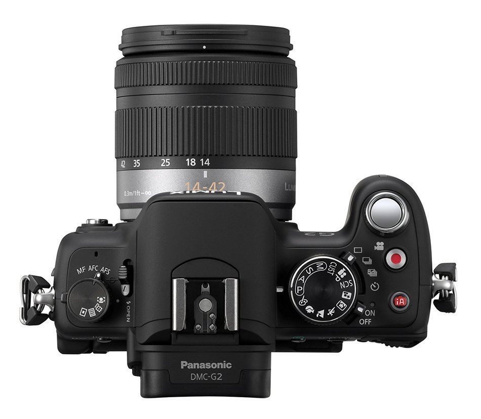 Panasonic Lumix DMC-G2 12.1 MP Live MOS Mirrorless Digital Camera with 3-Inch Touch Screen LCD and 14-42mm Lumix...