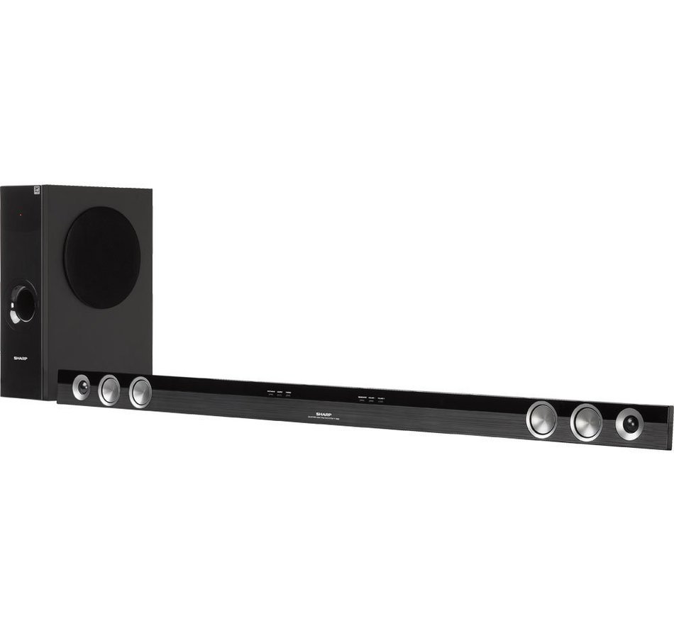 Sharp HT-SB60 High-Powered Soundbar System for 60-Inch & Larger TVs with Wireless Subwoofer N4