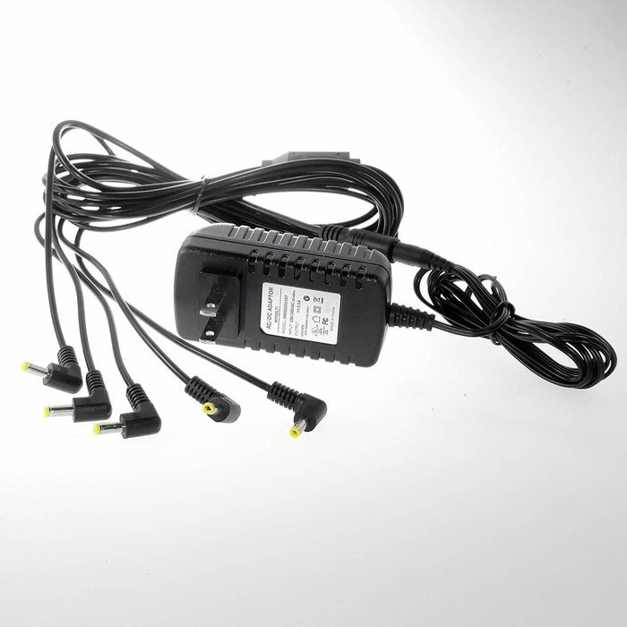 5-way power splitter cable for Korg Volca by MyVolts (5-way splitter +PSU)