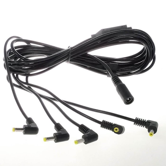 5-way power splitter cable for Korg Volca by MyVolts (5-way splitter +PSU) N2