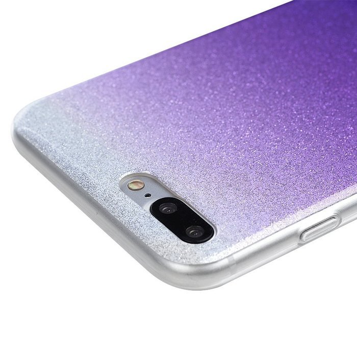 iPhone 7 Plus Case (5.5 inch) - Shockproof Flexible Soft TPU Rubber Skin Gel Bumper Protective Case Shiny Glitter... N77