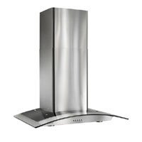 Arched Glass B5636SS Wall Mount Vent Hood