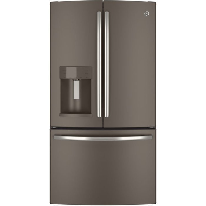 GE GFE28HMHES 27.7 Cu. Ft. Slate French Door Refrigerator - Energy Star
