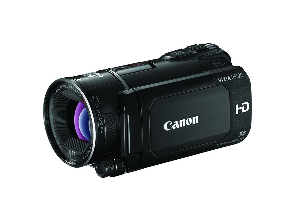 Canon VIXIA HF S20 Full HD Camcorder w/32GB Flash Memory & Pro Manual Control (Discontinued by Manufacturer)