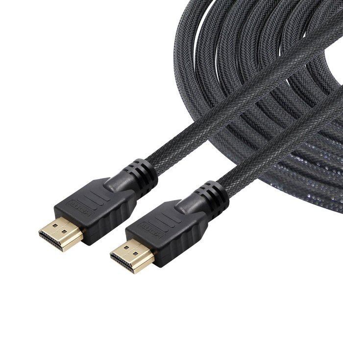 HDMI Cable, TecBillion High Speed CL3 Rated 2.0 HDMI Cable - Supports 4K, 3D and Audio Return, 25 Feet, Black N2