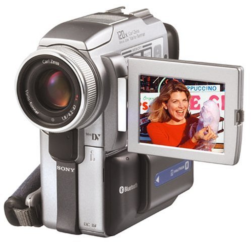 Sony DCRPC120BT MiniDV Camcorder w/ 2.5" LCD, Memory Stick, MPEG, Mega Pixel Video/ Still & Network Capability...