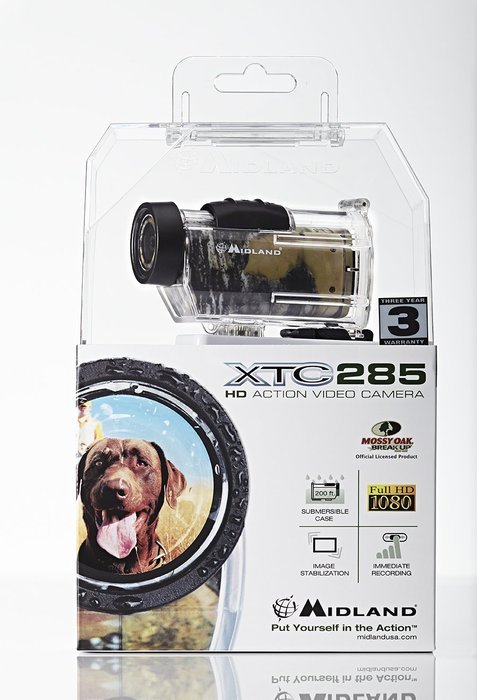 Midland XTC285VP 1080p HD Wearable Action Camera Breakout Case with Image Stabilization and Universal Mount Video... N2