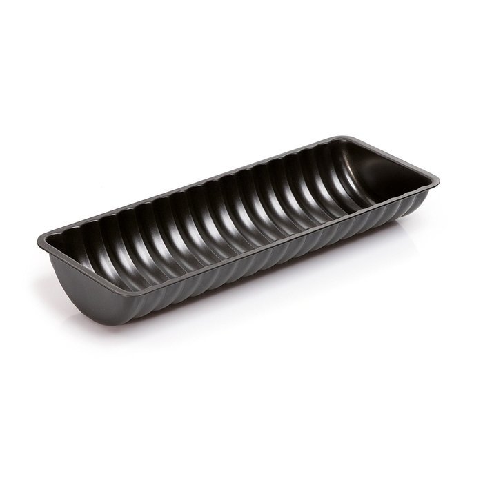 Kaiser 621258 Half Round Loaf Pan "Classic" 11.81In, Black