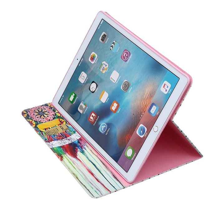 iPad Pro Case, Firefish Kickstand Feature Case Premium PU Leather Wallet [Card Slots] Scratch-Resistance Specially... N136