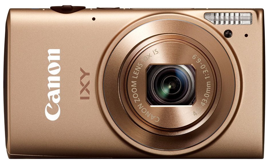 Canon Digital Camera IXY 610F 10x optical zoom IXY610F (Gold) - International Version N2