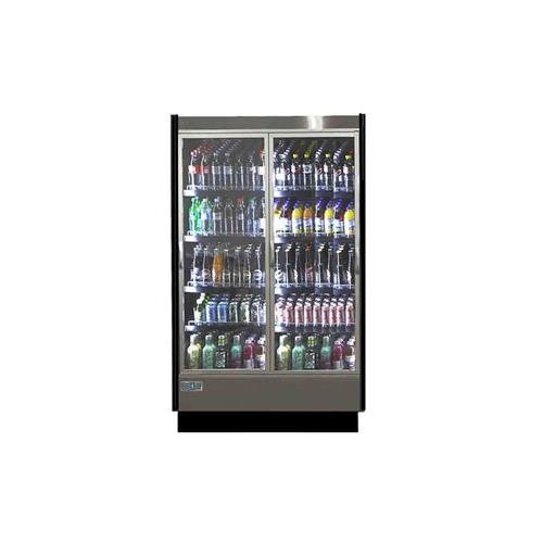 Hydra Kool KGV-MD-2-R High Volume Refrigerated Merchandiser 51.5"W (2) glass doo